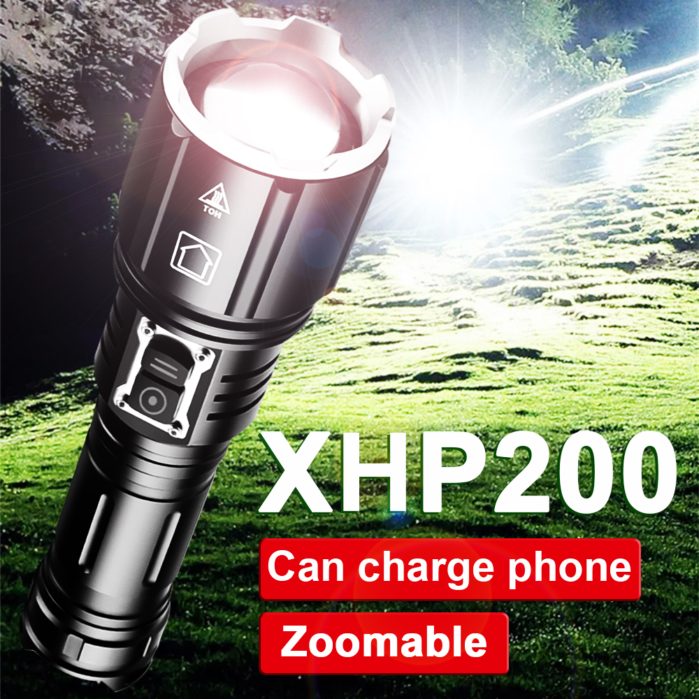 2000000LM XHP200   LED  5000mAH  C ..